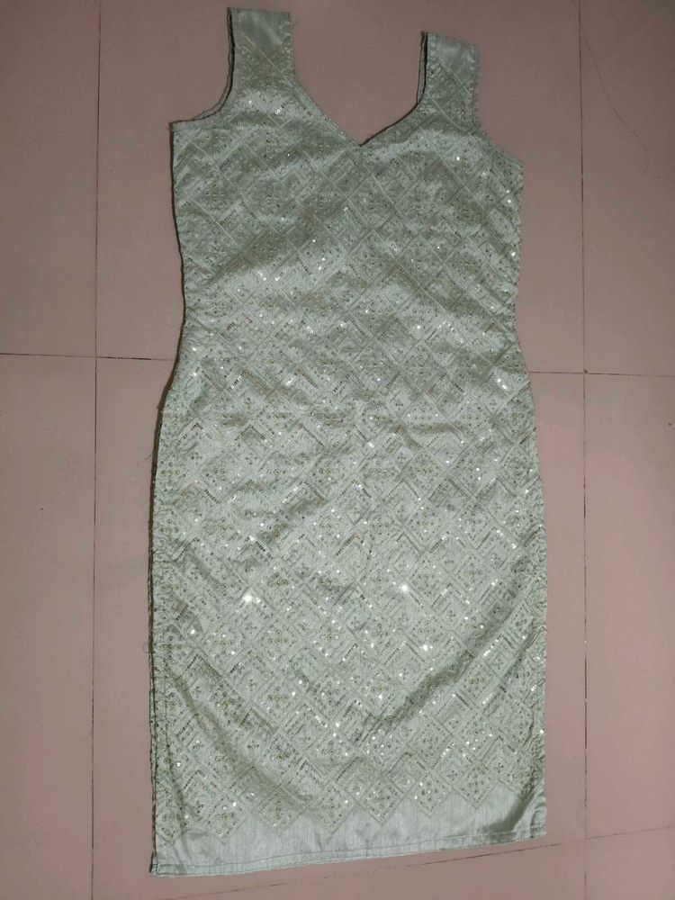 Sparkling Sequin Ethnic Gown