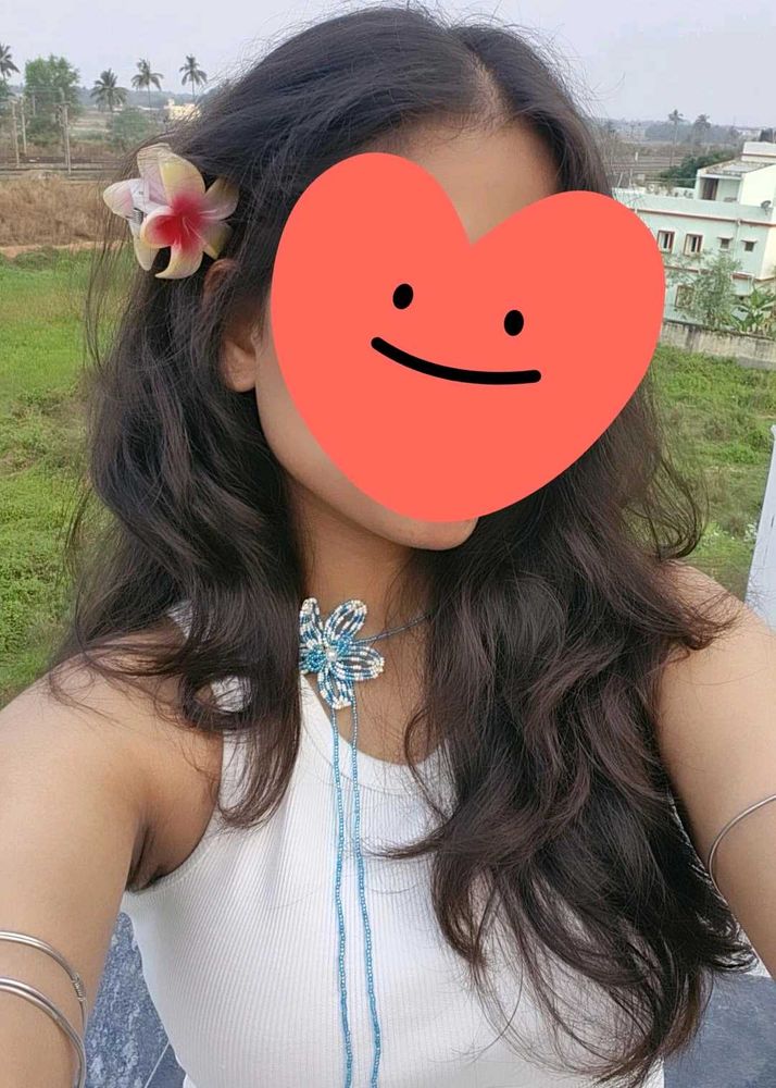 Flower Beaded Necklace