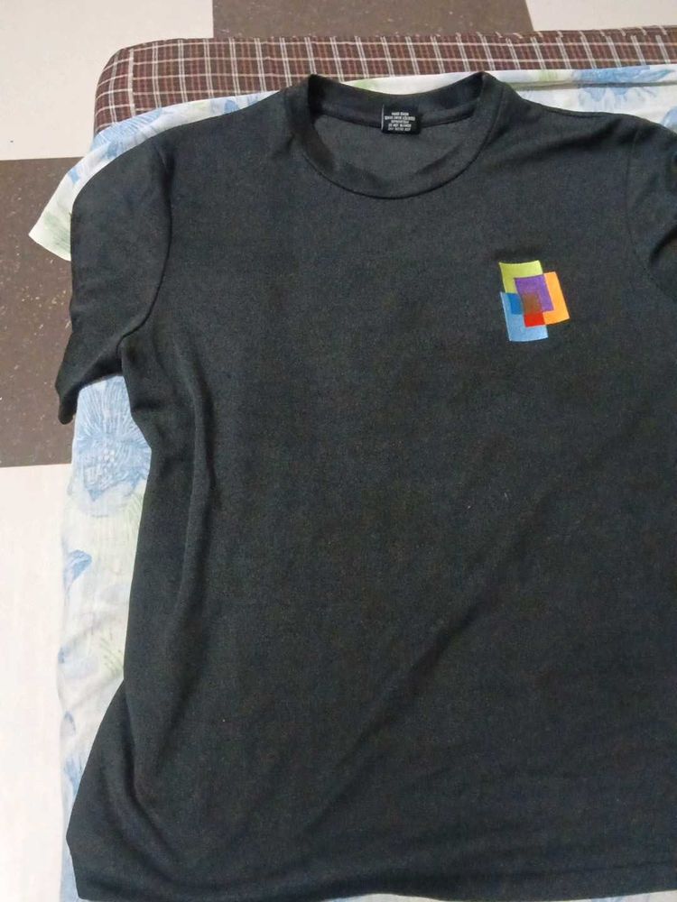 Men's Charcoal Graphic T-Shirt