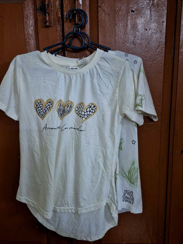 combo T-Shirt and knee length short (item
