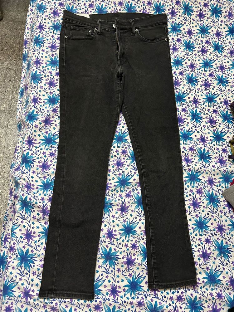 H&amp;M Black Slim Fit Jeans