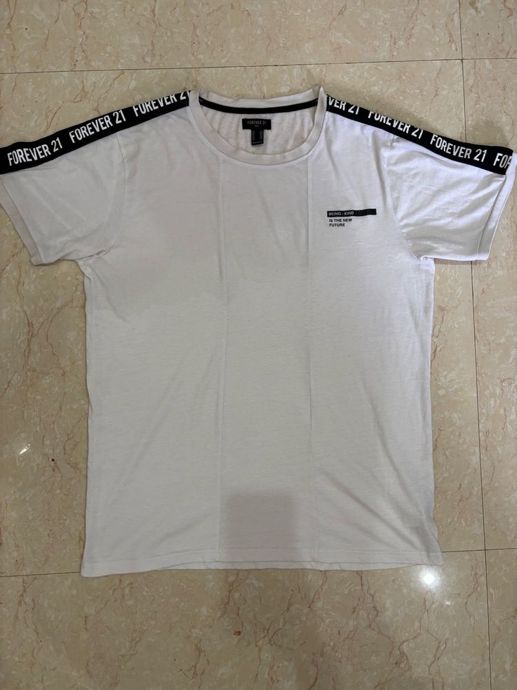 Forever 21 White T-Shirt