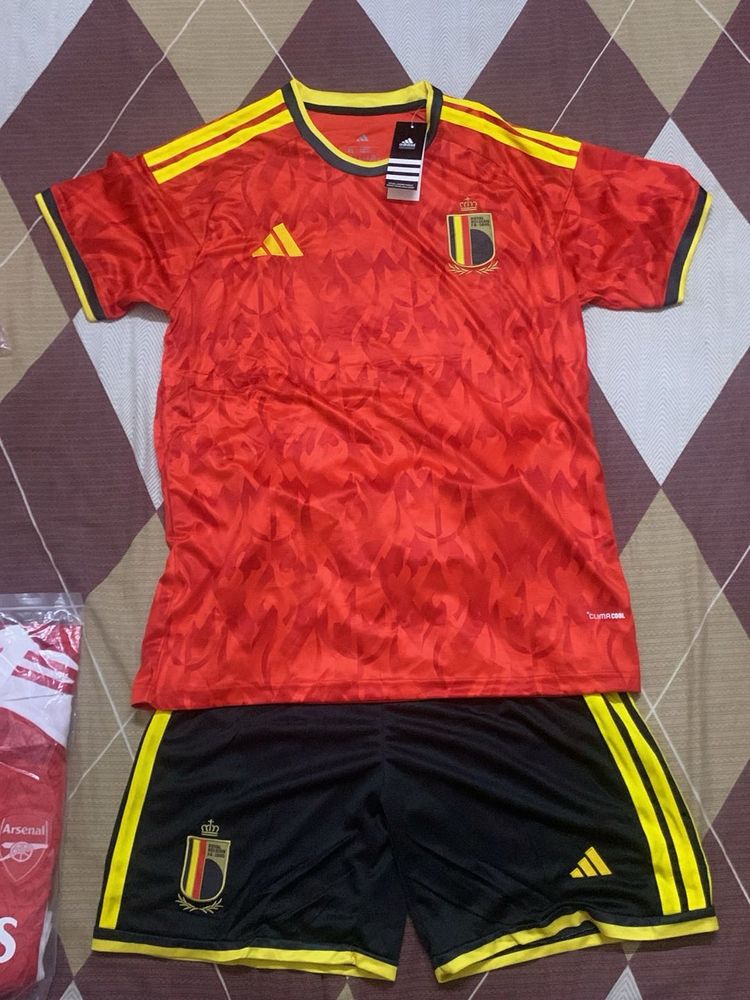 Belgium Soccer Jersey &amp; Shorts Set