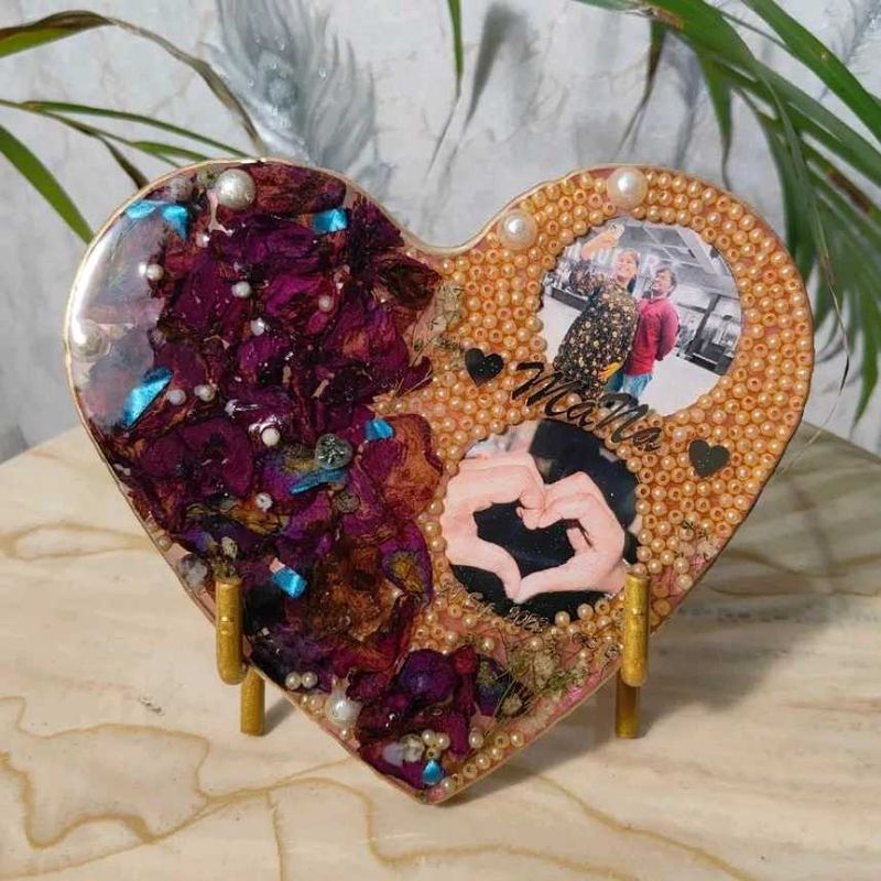 Heart-shaped Photo Frame