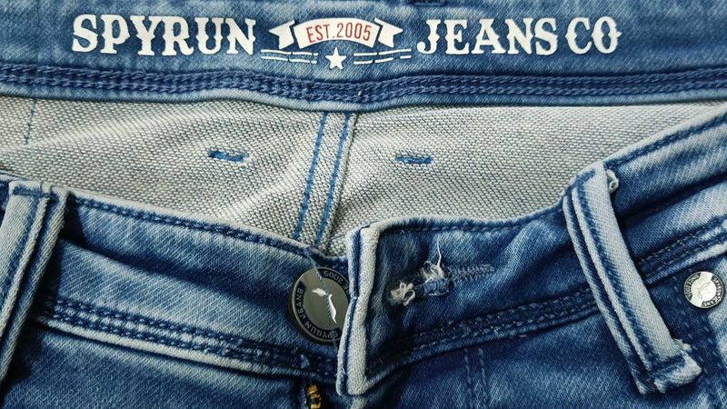 Spyrun Jeans Co Blue Denim Pants