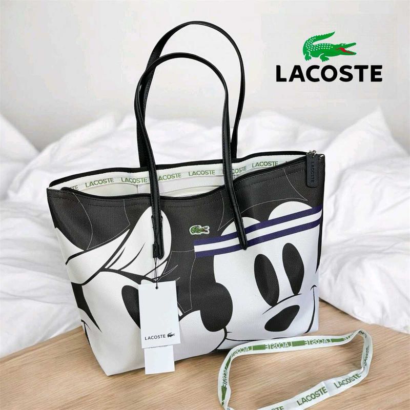 LACOSTE MICKEY MOUSE LIMITED EDITION TOTE BAG*