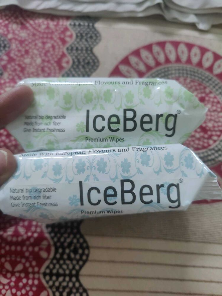 IceBerg Premium Wipes 2 packets