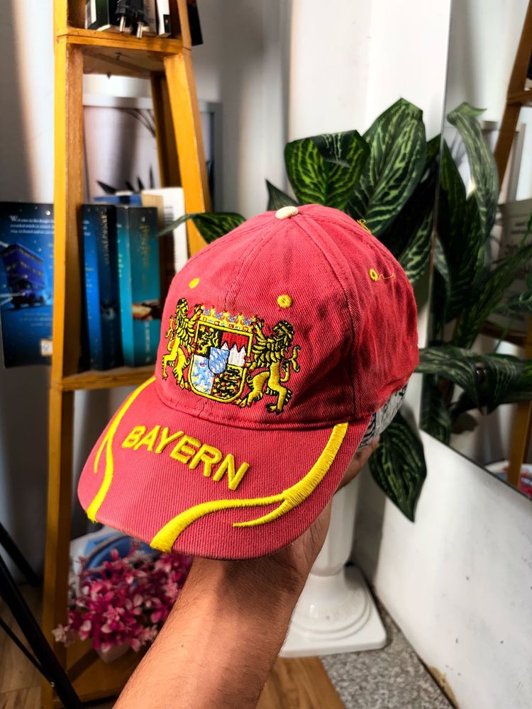 Red Bayern Baseball Cap