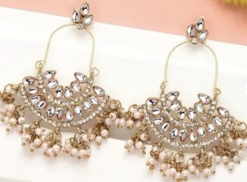Elegant Chandbali Style Earrings