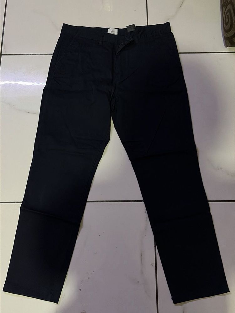 Men's Navy Casual Chinos