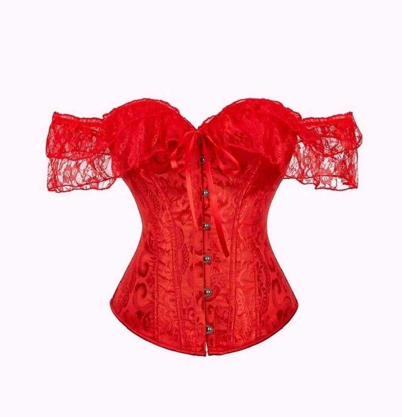 Combo Savana Red Off-Shoulder corset