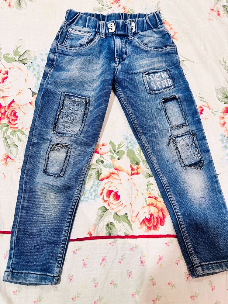 Blue Denim Pant