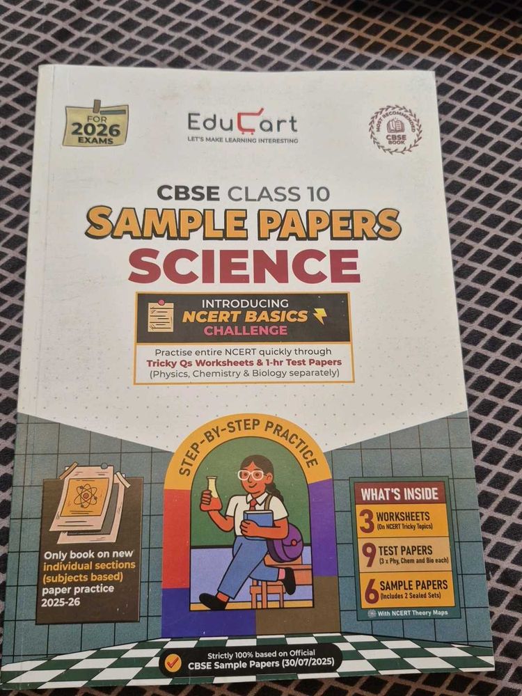 CBSE Class 10 Science Sample Papers 2026