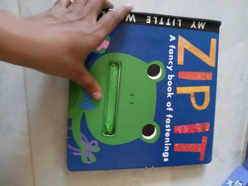My Little World Zip It Book
