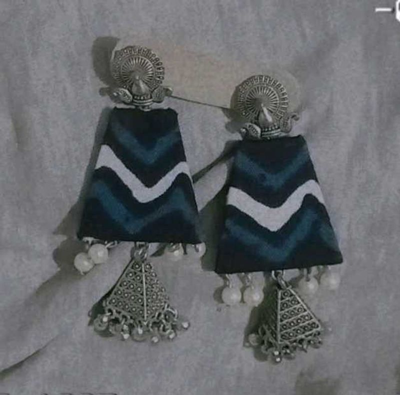 Bohemian Earring (Fabric Earrings)