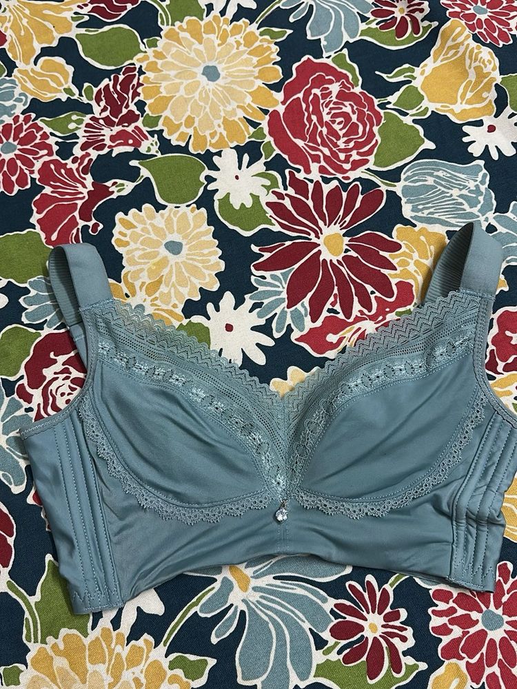 Comfortable Blue Bra