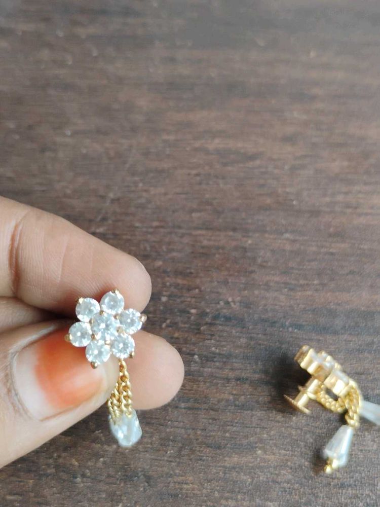 Elegant Flower Design Earrings