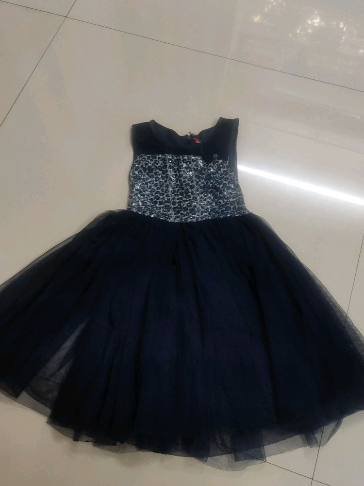Girls Party Wear Frock, Age 4-5 Yrs