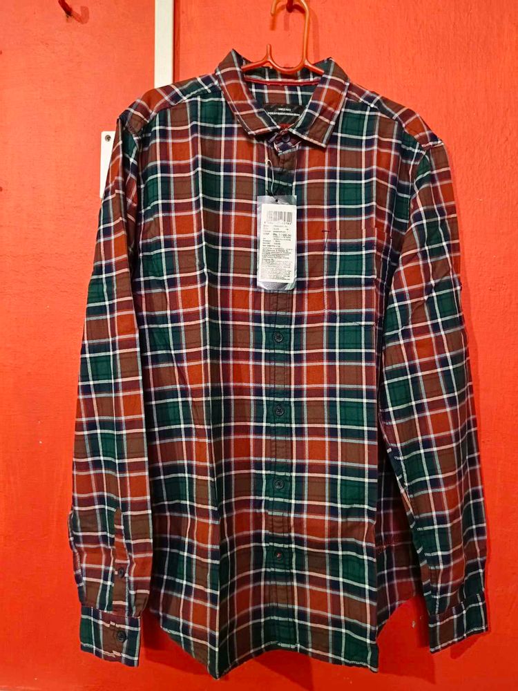ecko unltd, Men Checkered Shirts.(40/GREEN/RUST)