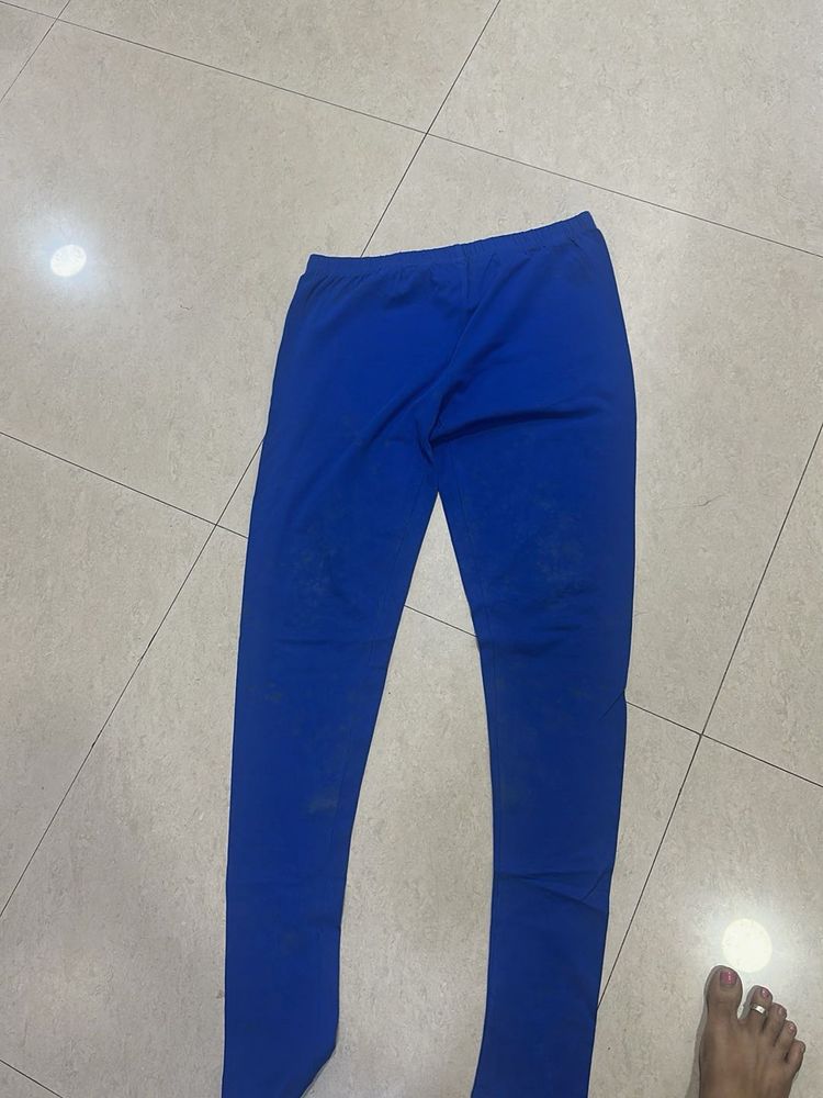 Royal Blue Comfortable Leggings
