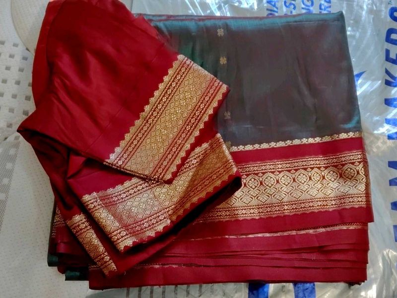 Exquisite Silk Saree with Blouse