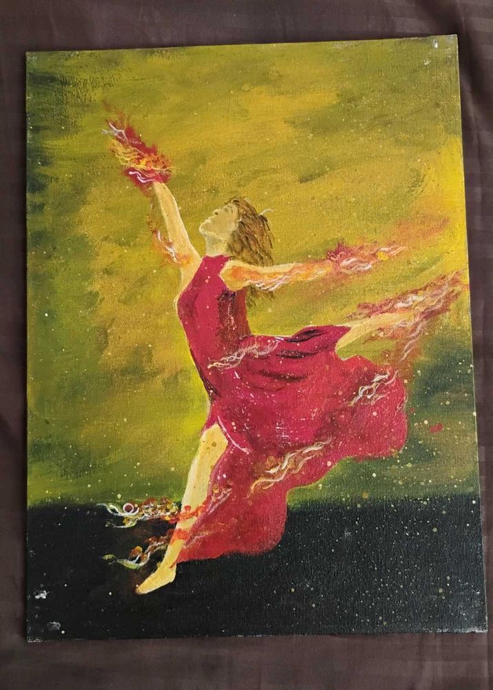 Dancing Woman Painting