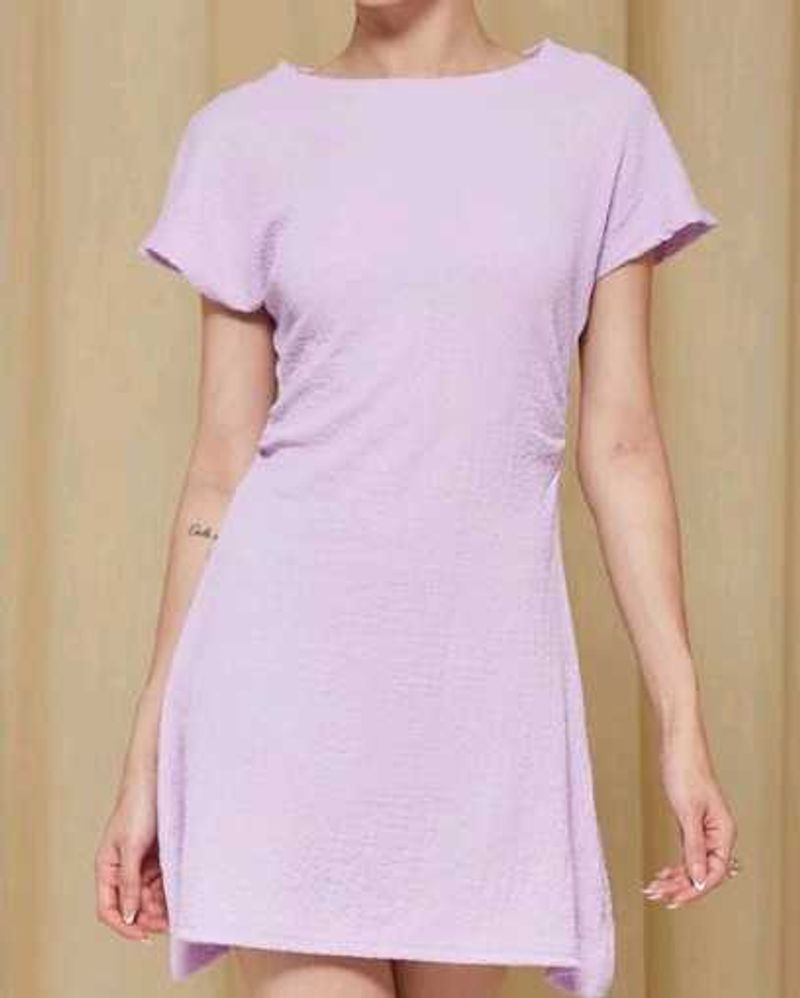 Lilac Mini Dress