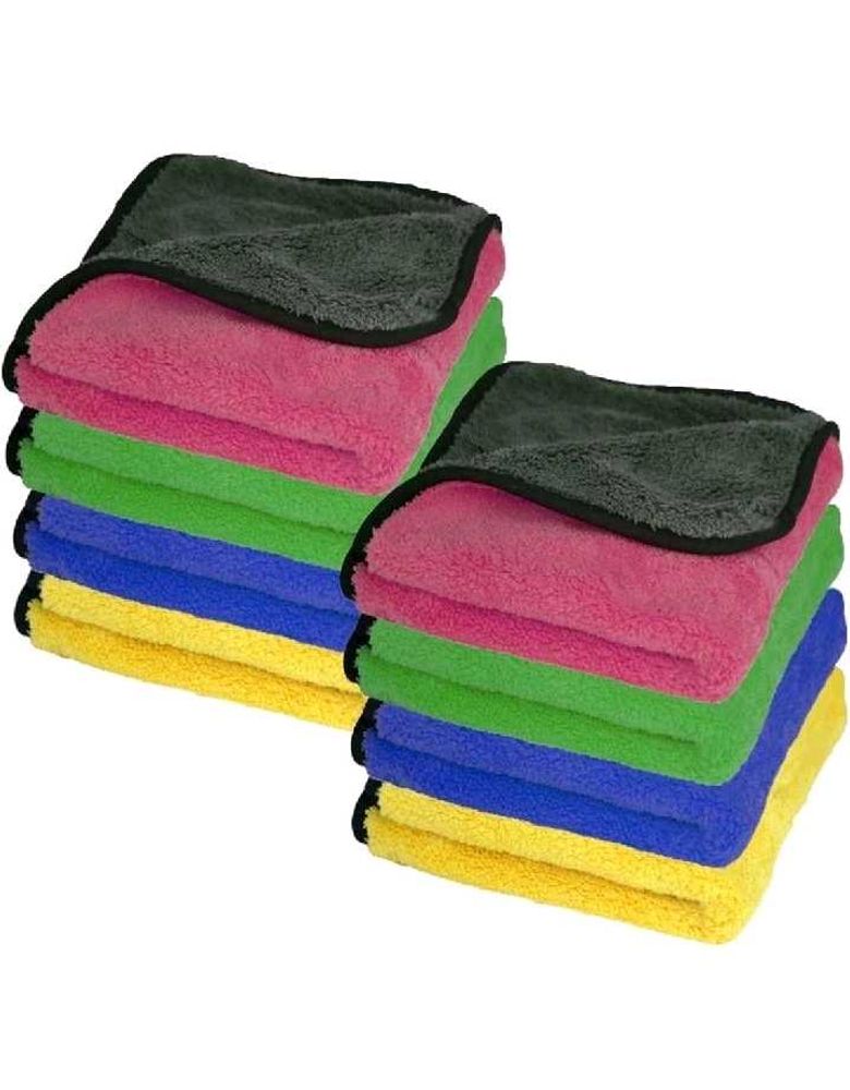 Microfiber Cleaning Cloths 250 GSM PackOf 8