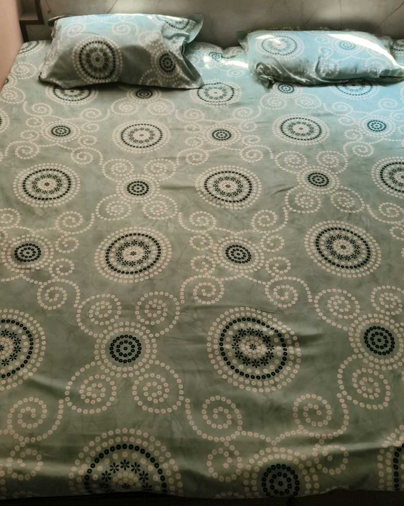 Boho Circle Print Bed Sheet Set