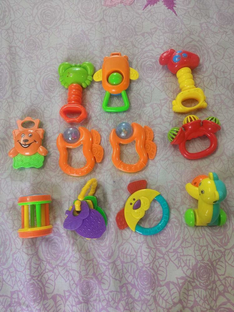 Baby Rattle Toy Set