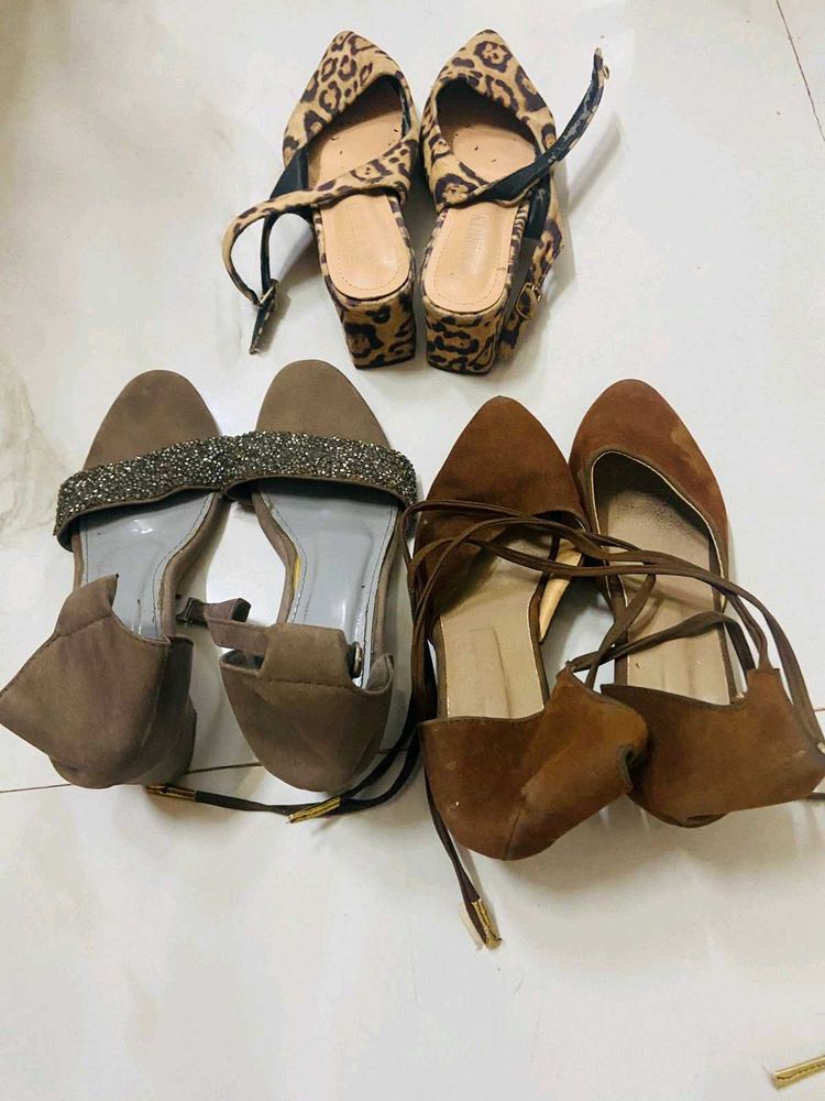 Combo Of 3 Sandals