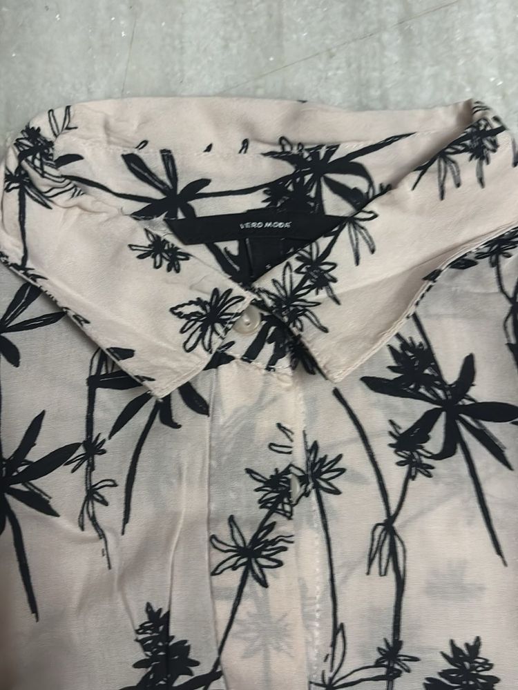 Vero Moda Tropical Print Shirt
