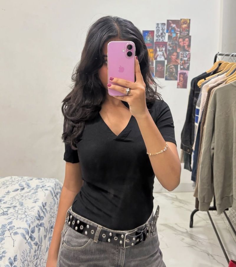 Collared Top Black Very Versatile