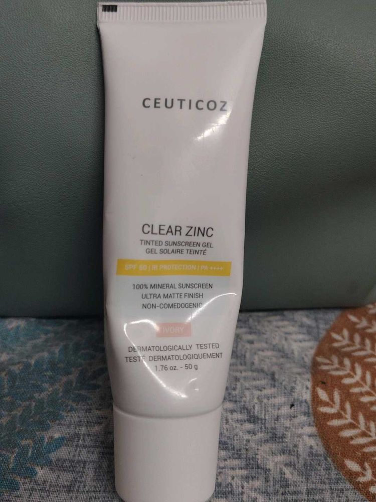 CEUTICOZ CLEAR ZINC Tinted Sunscreen Gel