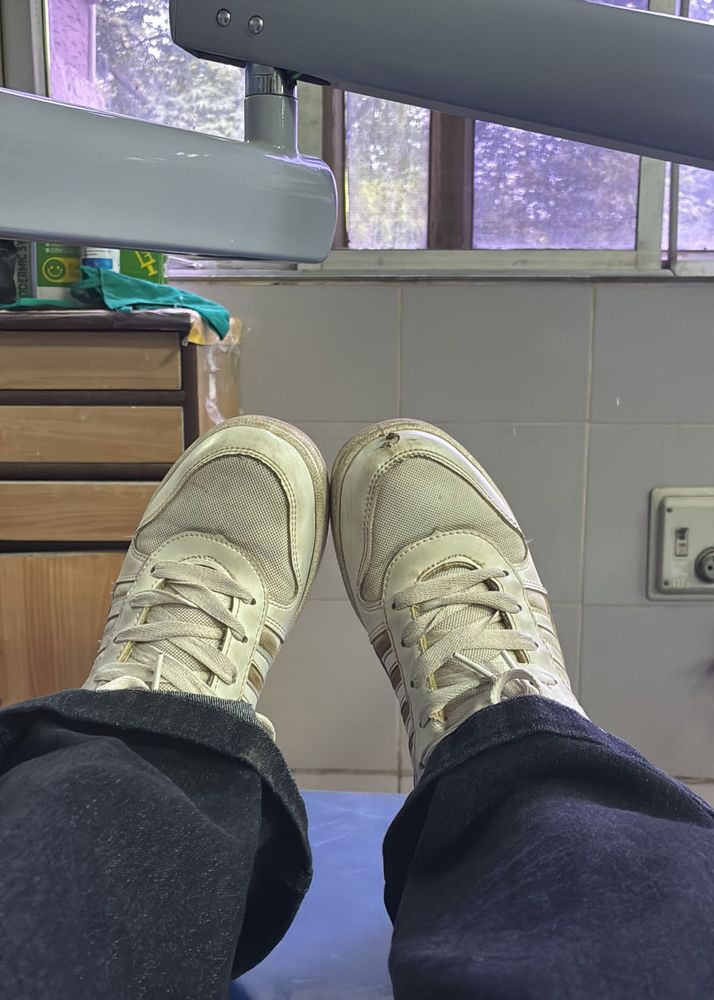 Sparx White Casual Sneakers