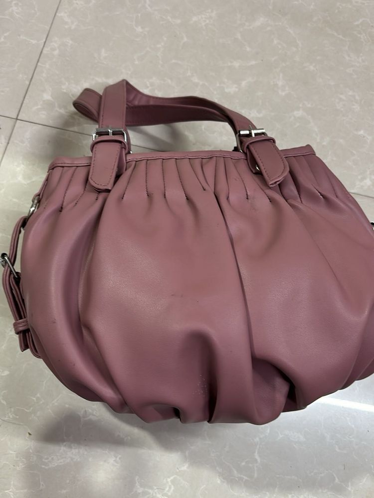 Stylish Dusty Rose Handbag