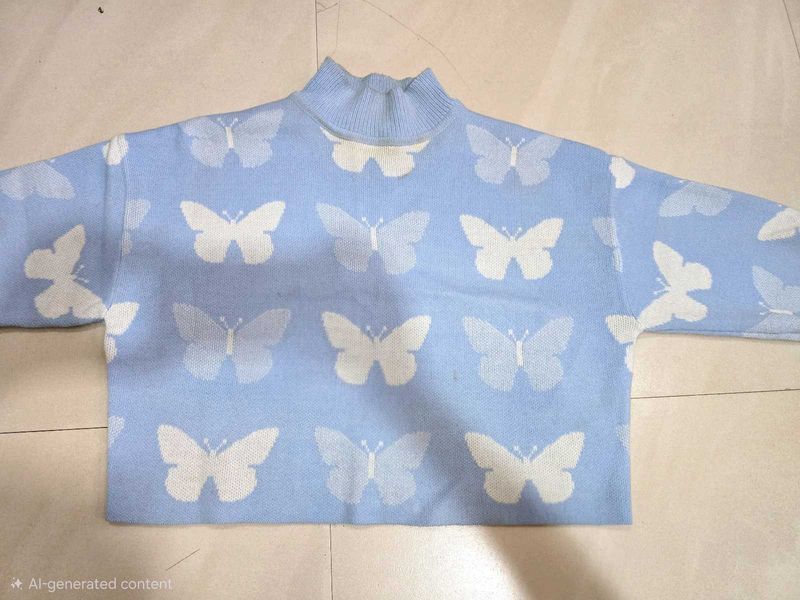 Butterfly Print H&amp;M Sweater