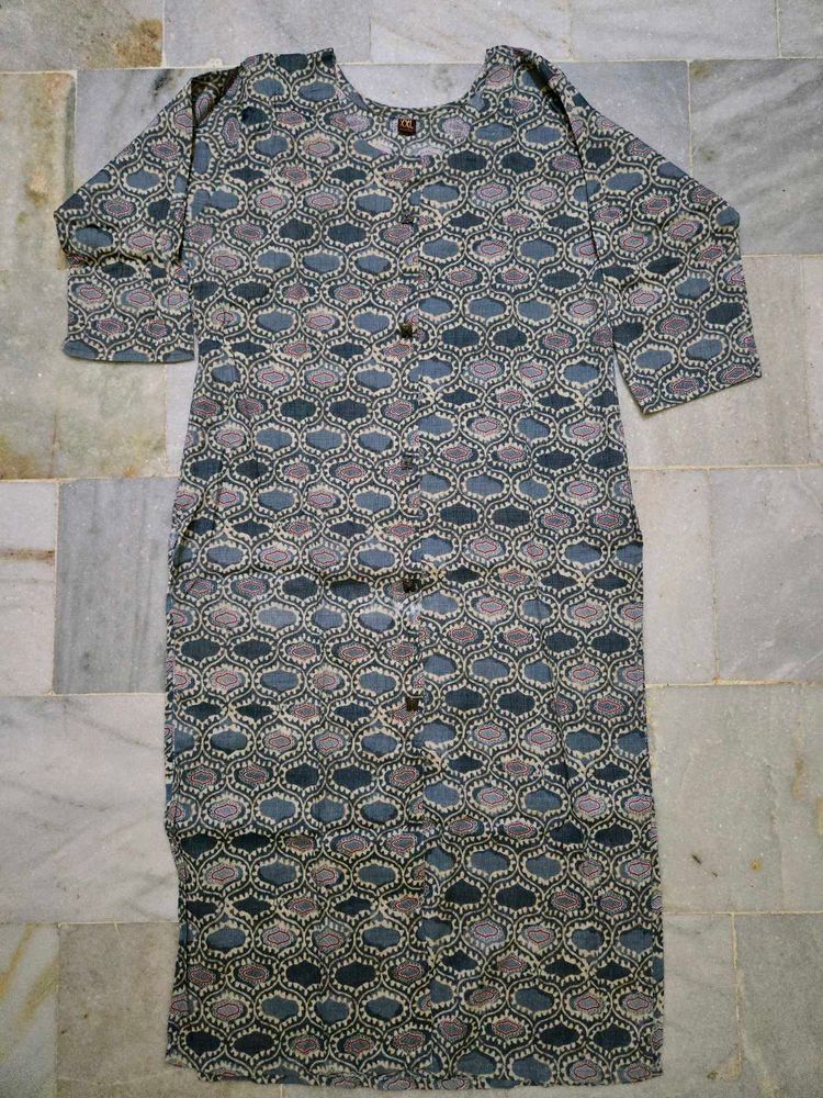 Printed Cotton Kurta