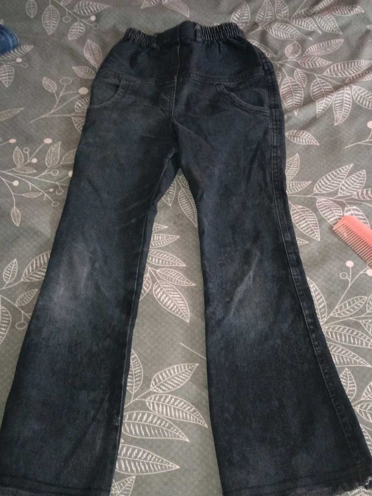 Dark Wash Flare Jeans for 10 years child