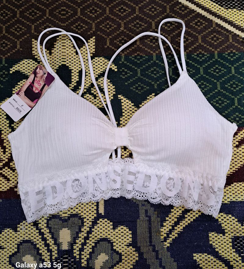 Women Full Coverage Lightly Padded Bra White