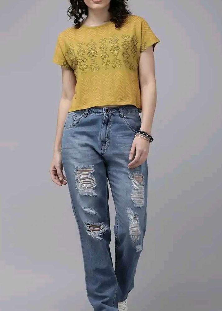 Boyfriend fit mid-range Jeans