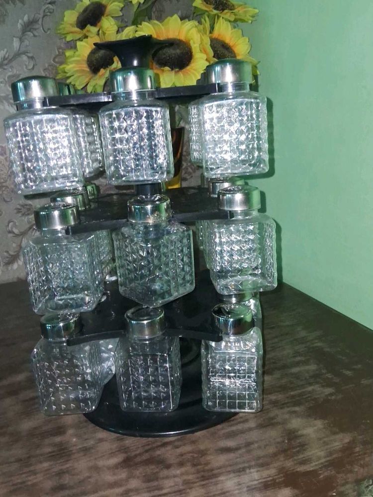 Rotating Spice Rack - 24 Jars