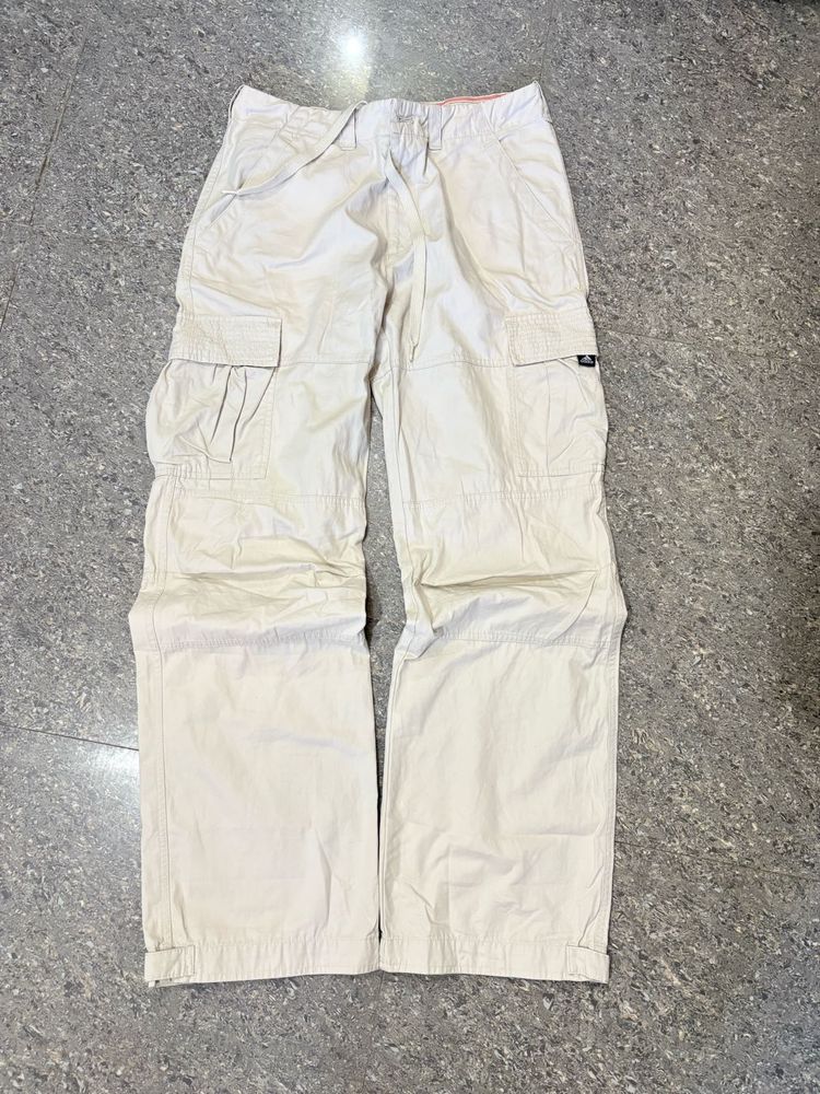 Adidas light beige Cargo Pants