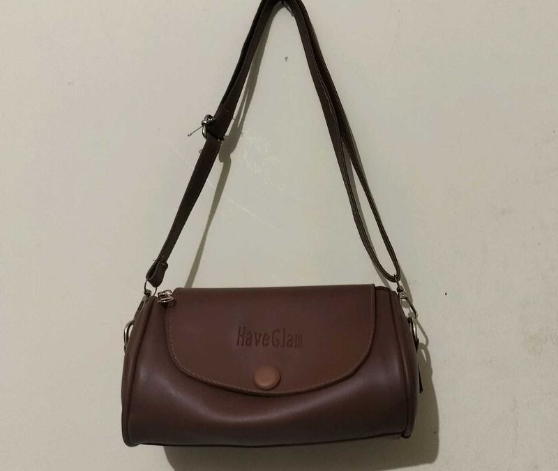 Stylish Brown Crossbody Bag