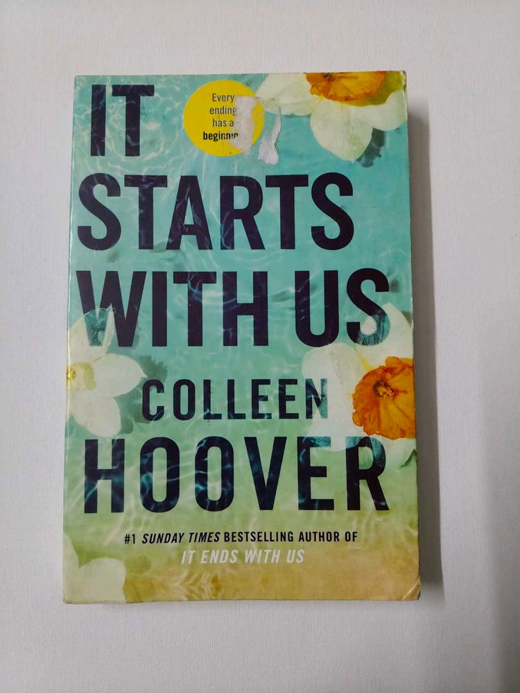 it starts with us novel by Collen Hoover