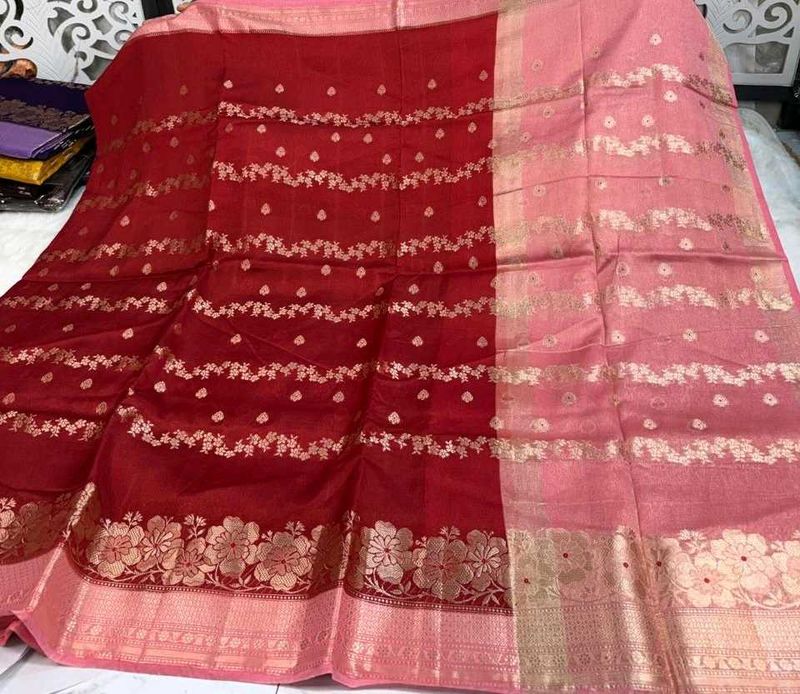 Brand New Banarasi Katan Silk Saree