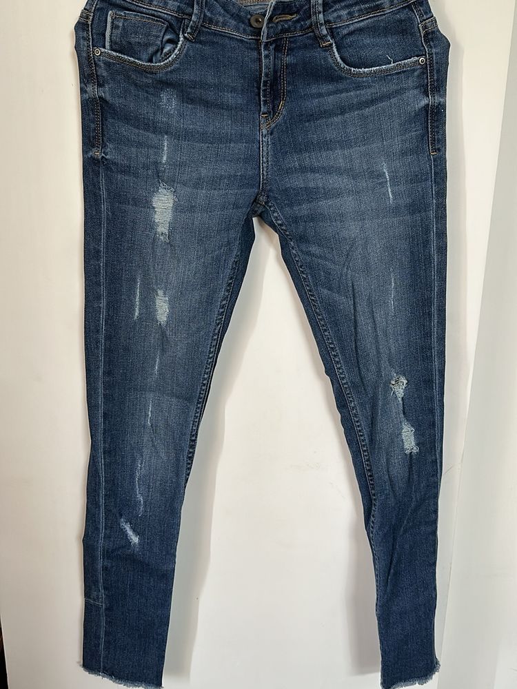 Faballey Low Waist Jeans