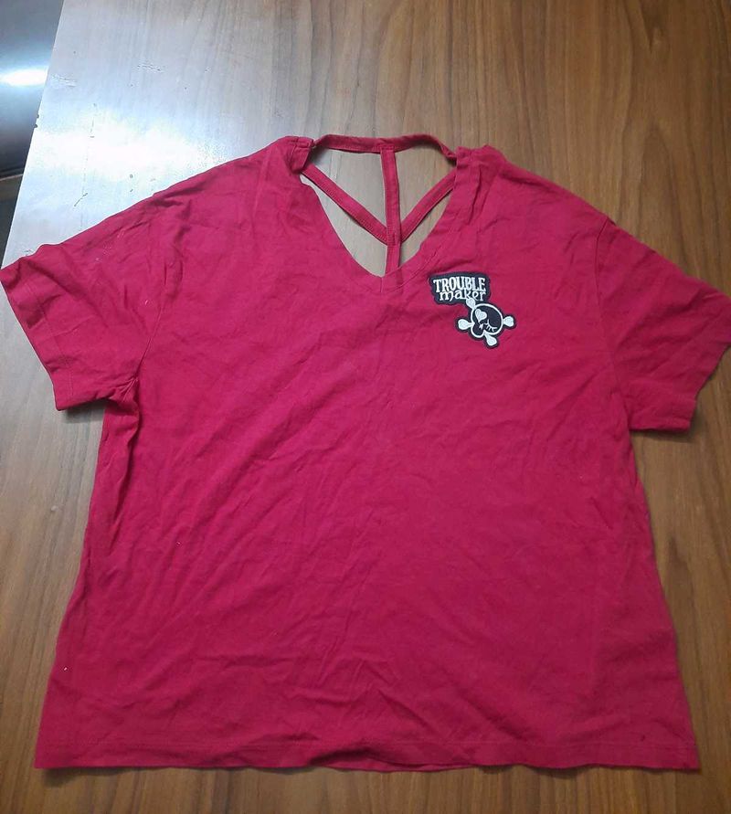 Red Graphic T-Shirt