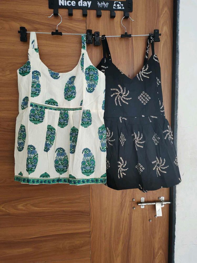 Boho Printed Summer Tops
