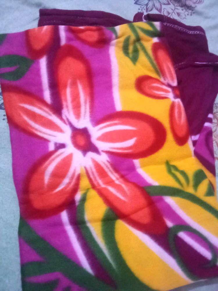 Vibrant Floral blanket kambal